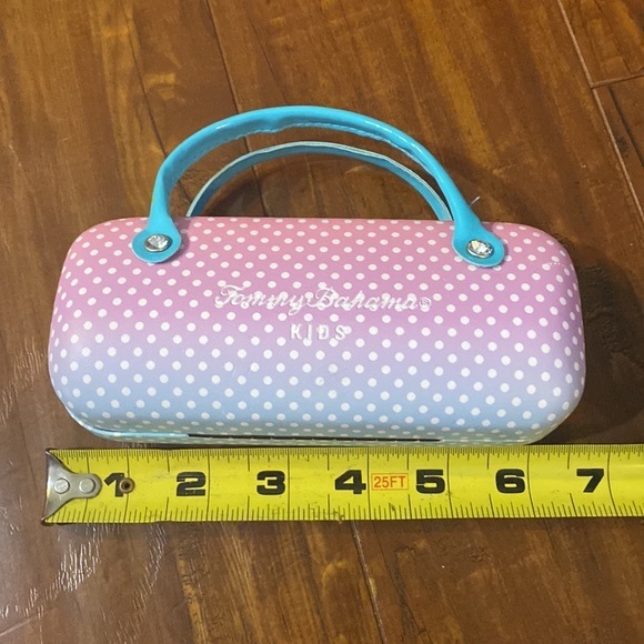 Tommy Bahama kids eyeglass‎ sunglass case with handles purse style - Picture 5 of 5